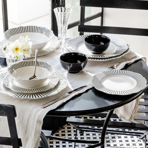 Jenna Clifford Ivory Noir Set