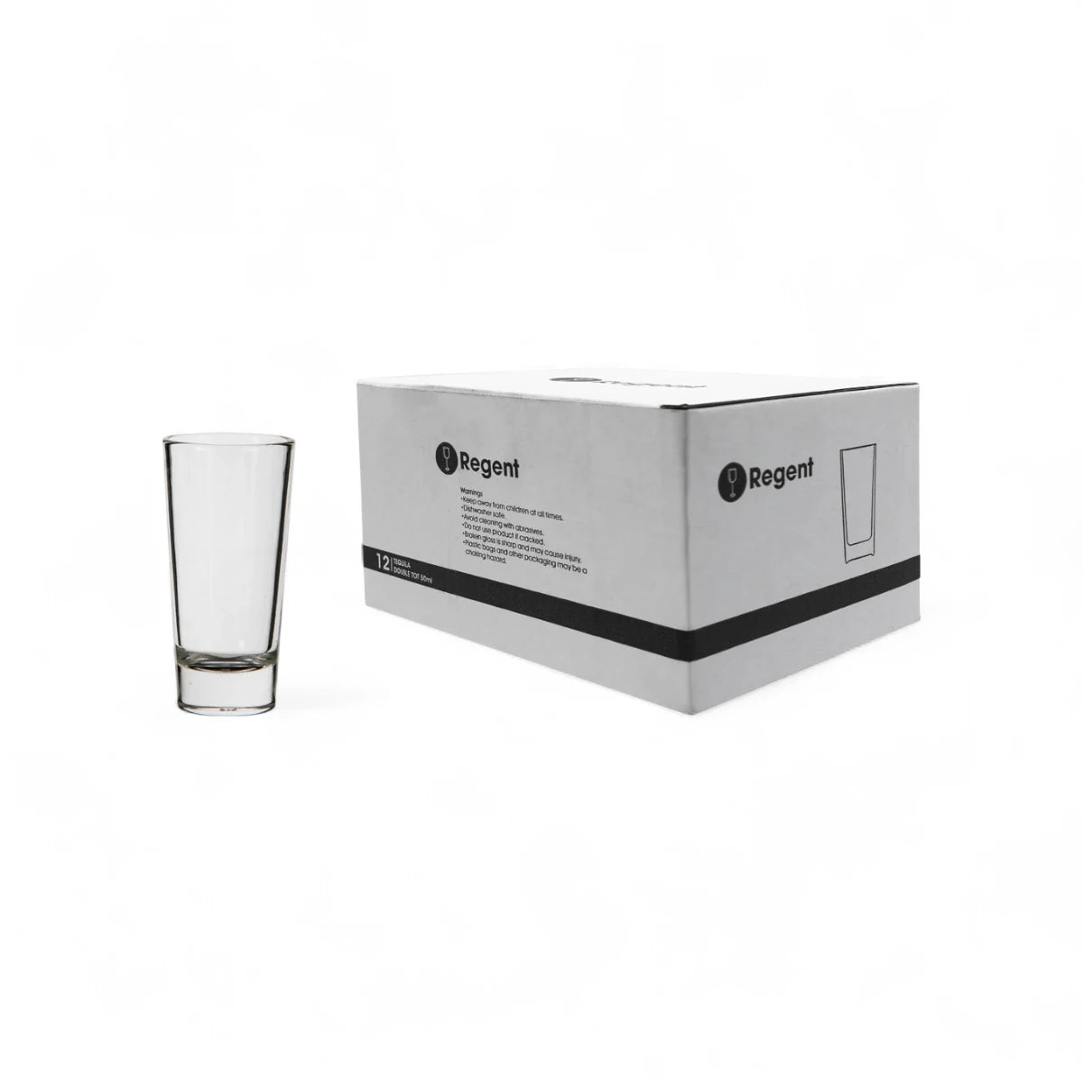 Regent Double Tequila Shooter Glass - 50ml