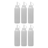 Regent Round Plastic Sauce Bottle 6 Pack