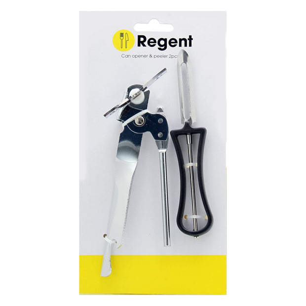 Regent Kitchen Can Opener  And Peeler 2Pc Set