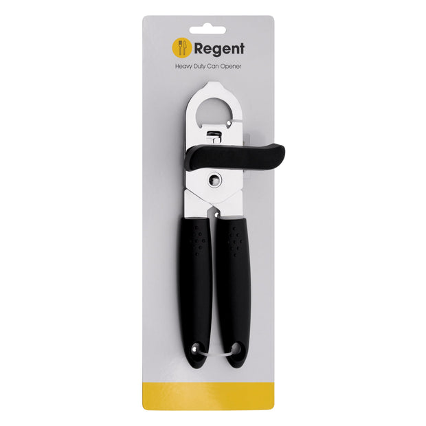 Regent Kitchen Heavy Duty Can Opener Black