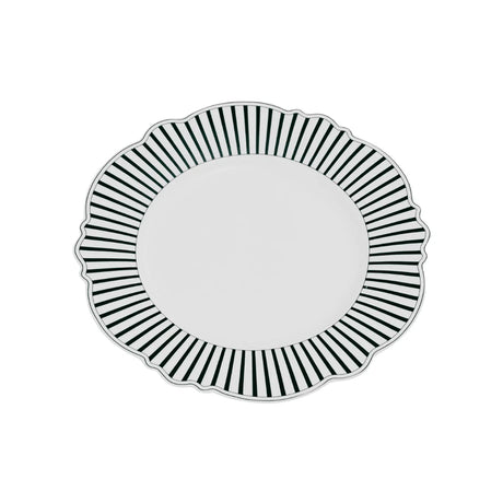 Jenna Clifford Ivory Noir Dinner Plate Set of 4