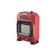 Totai Portable Mini 2-plate gas heater in  Red color for energy-efficient home heating