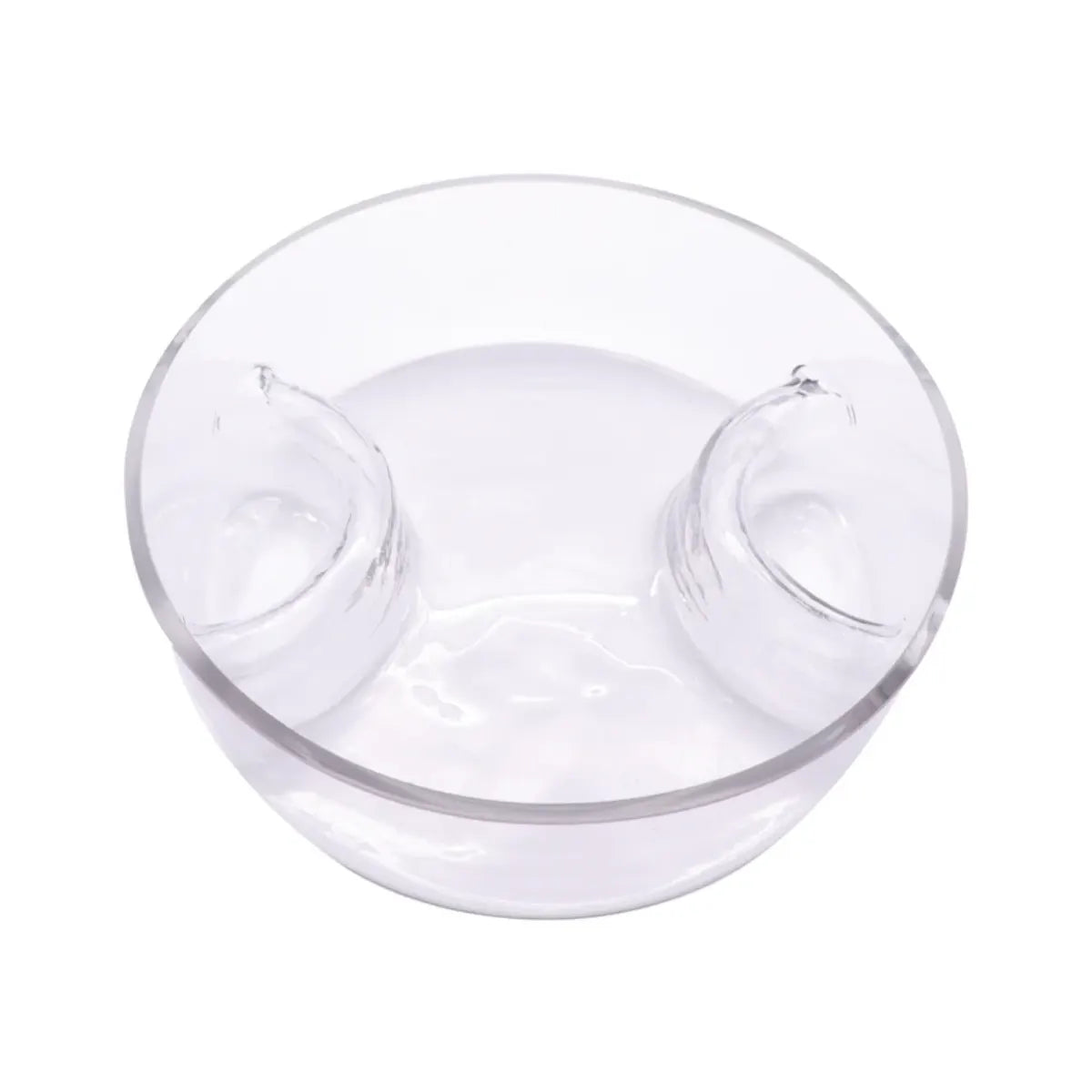 Consol Genoa Glass Serving Bowl with 3 Sections - 250mm