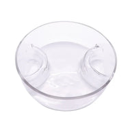 Consol Genoa Glass Serving Bowl with 3 Sections - 250mm