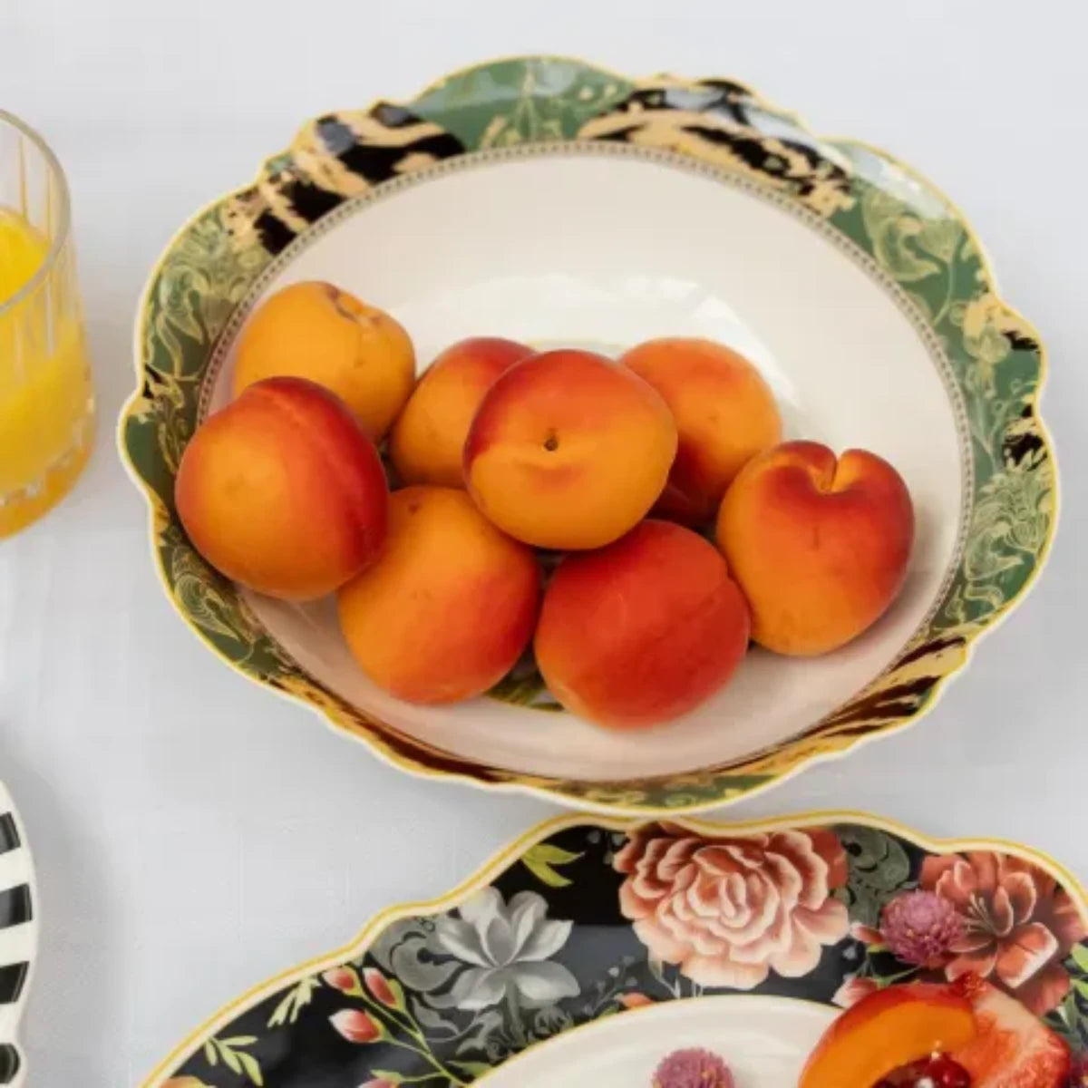 Jenna Clifford Botanica Rose Salad Bowl