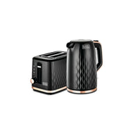 Black & Decker 2200W Electric Kettle & 2 Slice Toaster Breakfast Set