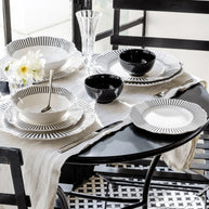 Jenna Clifford Ivory Noir Nibble Bowl Set of 2