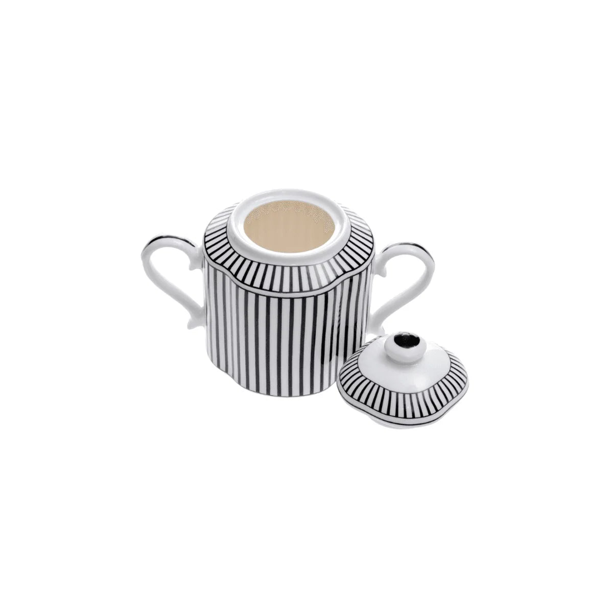 Jenna Clifford Ivory Noir Sugar Pot