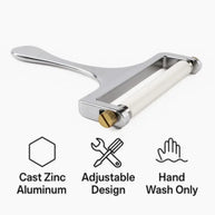  Regent Kitchen Adjustable Cheese Slicer with Stainless Steel Wire - 125mm