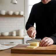  Regent Kitchen Adjustable Cheese Slicer with Stainless Steel Wire - 125mm