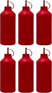 Regent Round Plastic Sauce Bottle 6 Pack