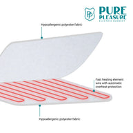 Pure Pleasure Non Fitted Electric Blanket