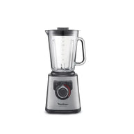 Moulinex Perfect Mix high speed blender with 2 liter glass jar and 6 stainless steel blades.