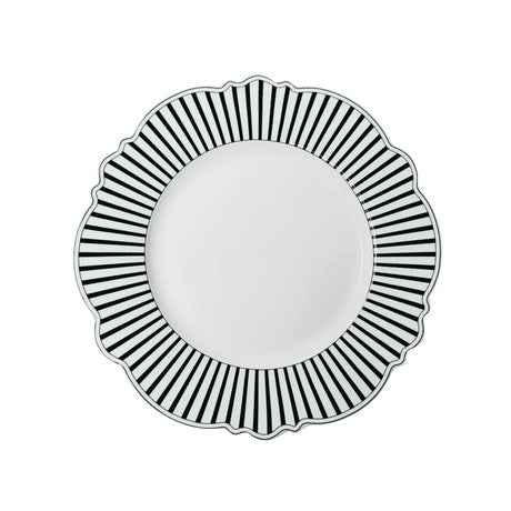 Jenna Clifford Ivory Noir Dinner Plate Set of 4