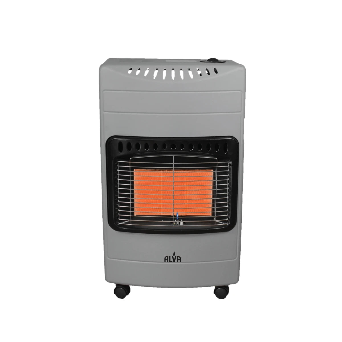 ALVA 3 PANEL LUXURIOUS INFRARED RADIANT INDOOR GAS HEATER  grey