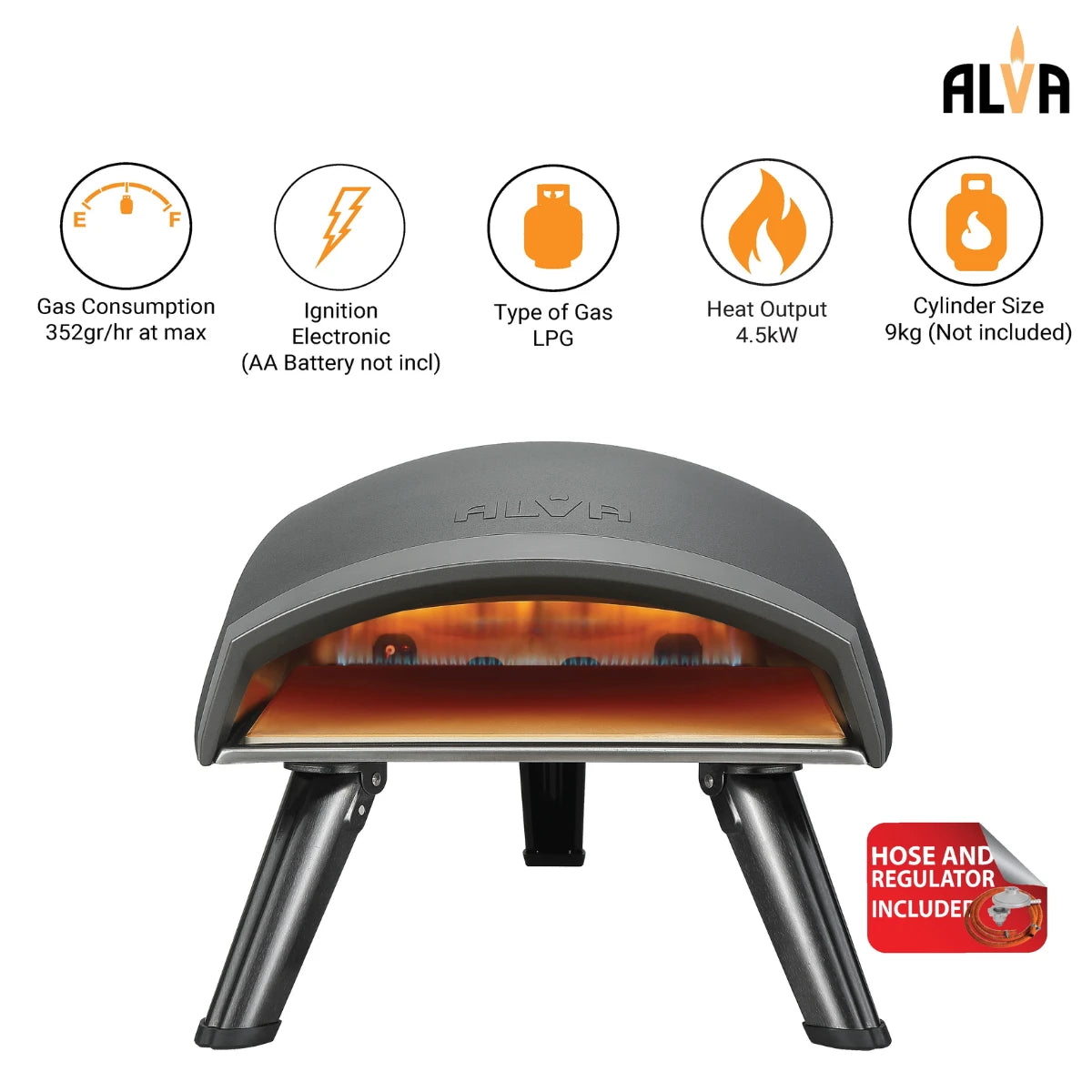 Alva Presto Gas Outdoor Pizza Oven