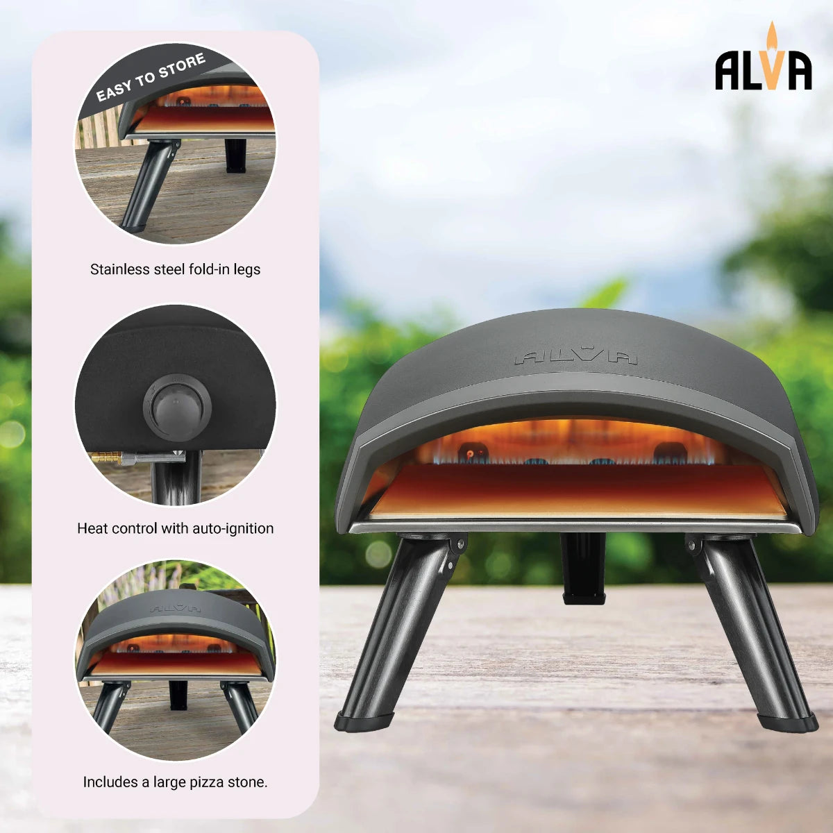Alva Presto Gas Outdoor Pizza Oven