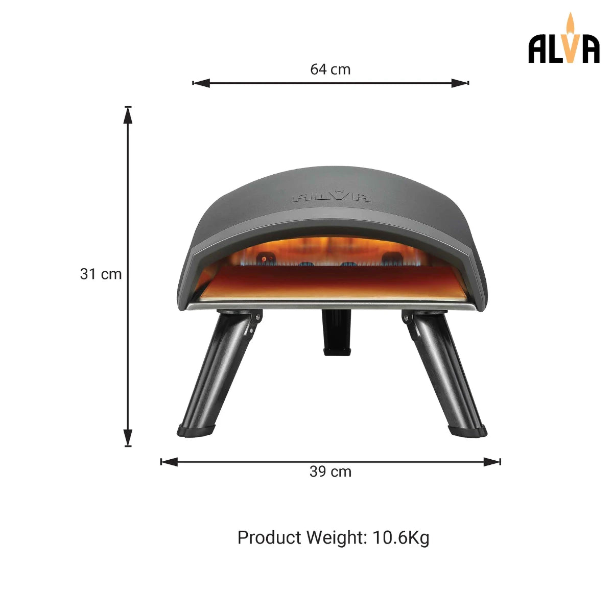 Alva Presto Gas Outdoor Pizza Oven