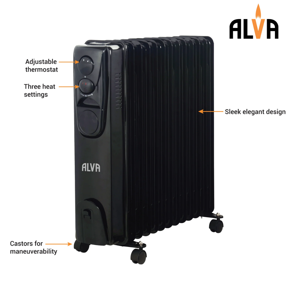Alva Oil Heater With No Timer