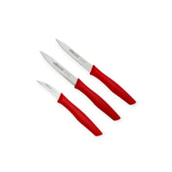 Arcos Nova Paring Knife 3pc Red Boxed
