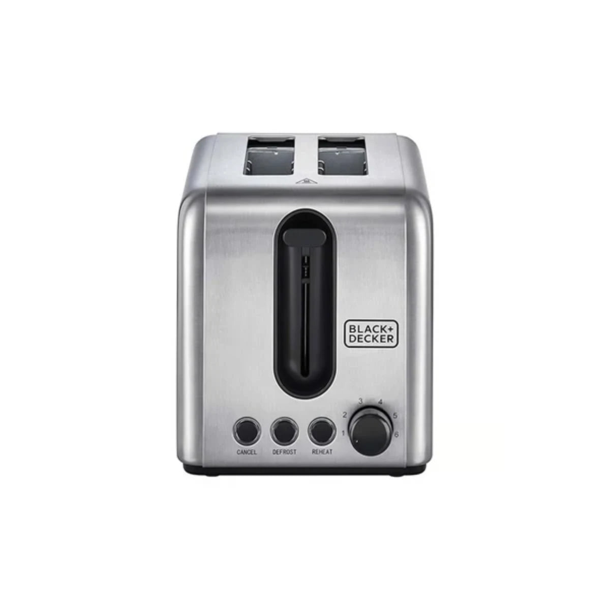 Black & Decker 1050W 2 Slice Stainless Steel Toaster ET244-B5