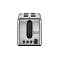 Black & Decker 1050W 2 Slice Stainless Steel Toaster ET244-B5