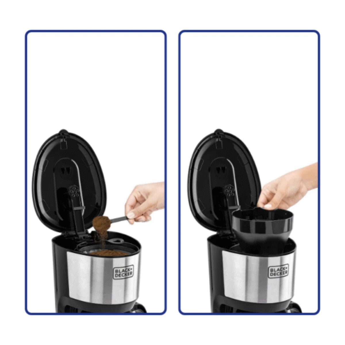 Black & Decker 10 Cup Drip Coffee Maker - 750W