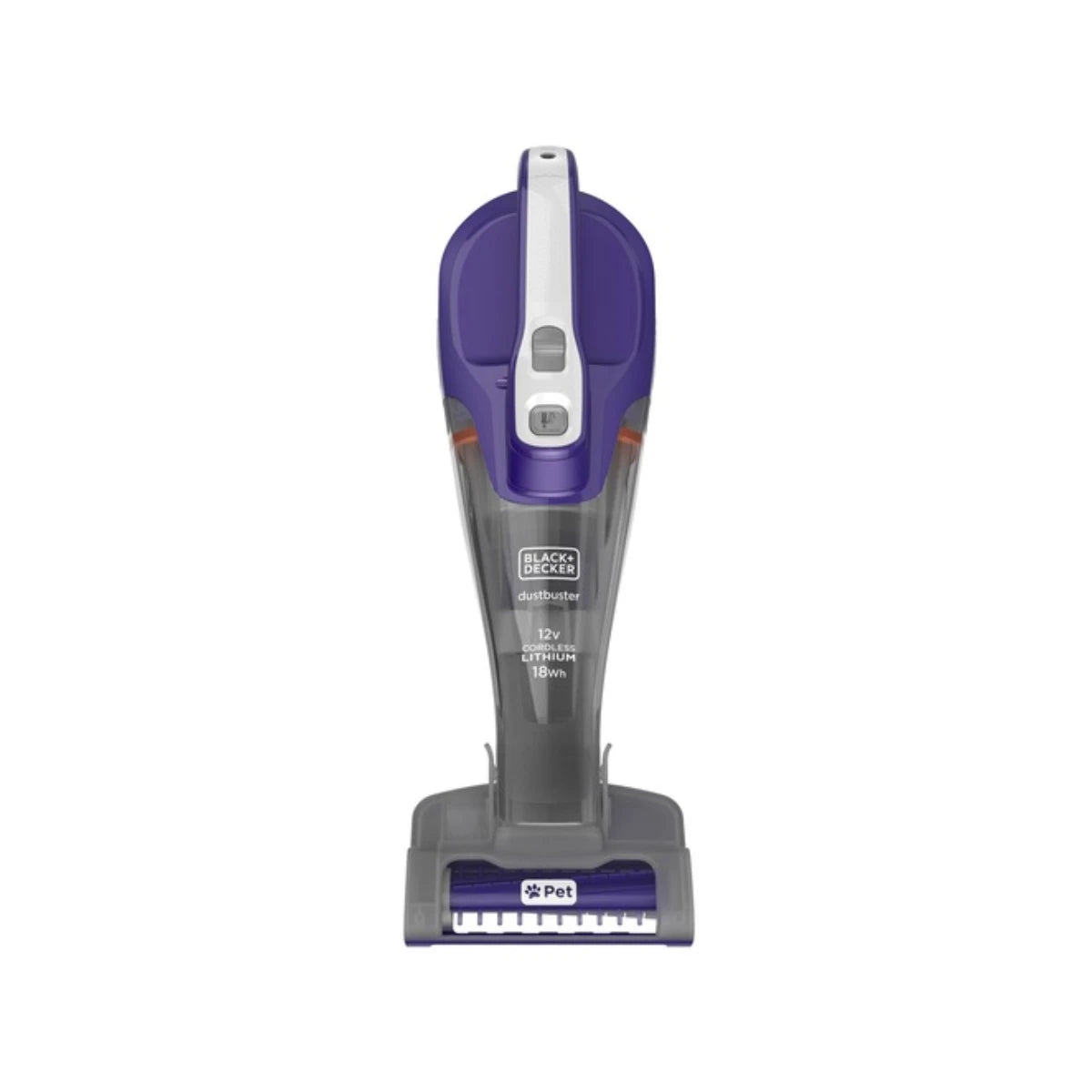 Black & Decker 12V Dustbuster Cordless Hand Vacuum with Pet Brush DVB315JP-GB
