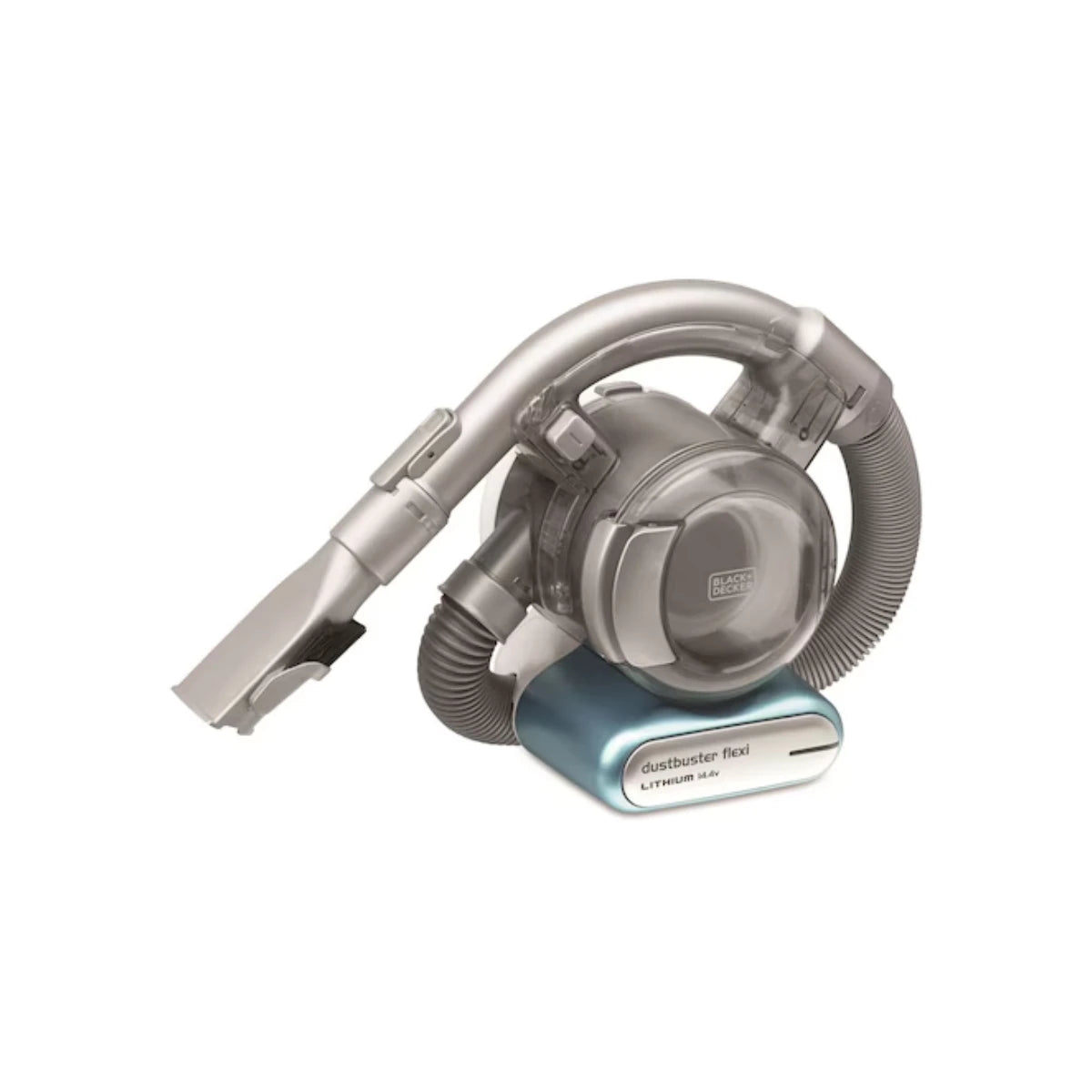 Black & Decker 14.4V Cordless Dustbuster Flexi Hand Vacuum Cleaner with Pet Tool PD1420LP-GB