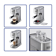 Black & Decker 15-Bar Espresso Coffee Machine