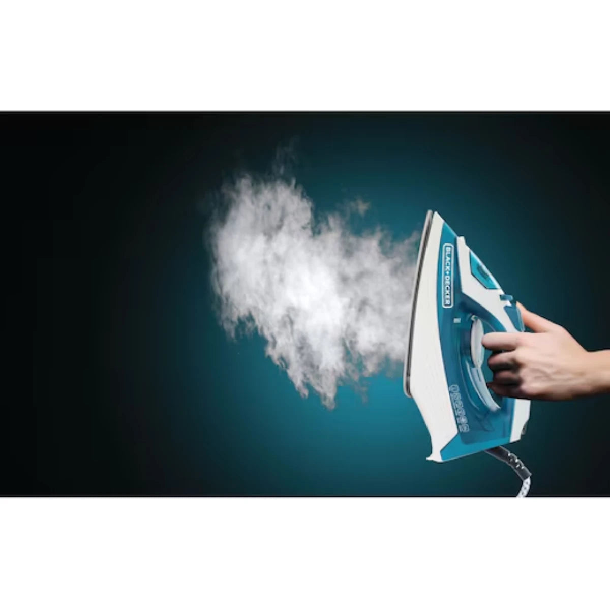 Black & Decker 1600W Steam Iron With Nonstick Soleplate