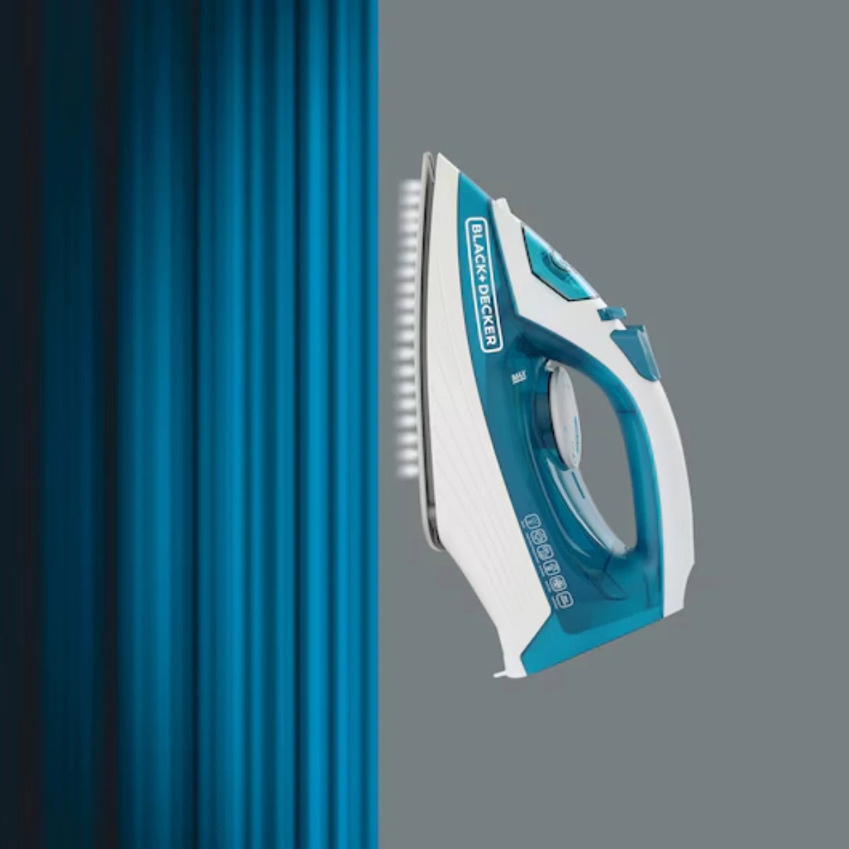 Black & Decker 1600W Steam Iron With Nonstick Soleplate