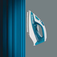 Black & Decker 1600W Steam Iron With Nonstick Soleplate