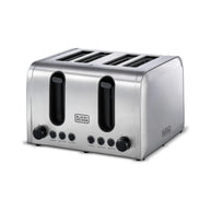 Black & Decker 2100W 4 Slice Stainless Steel Parallel Slot Toaster ET444-B5