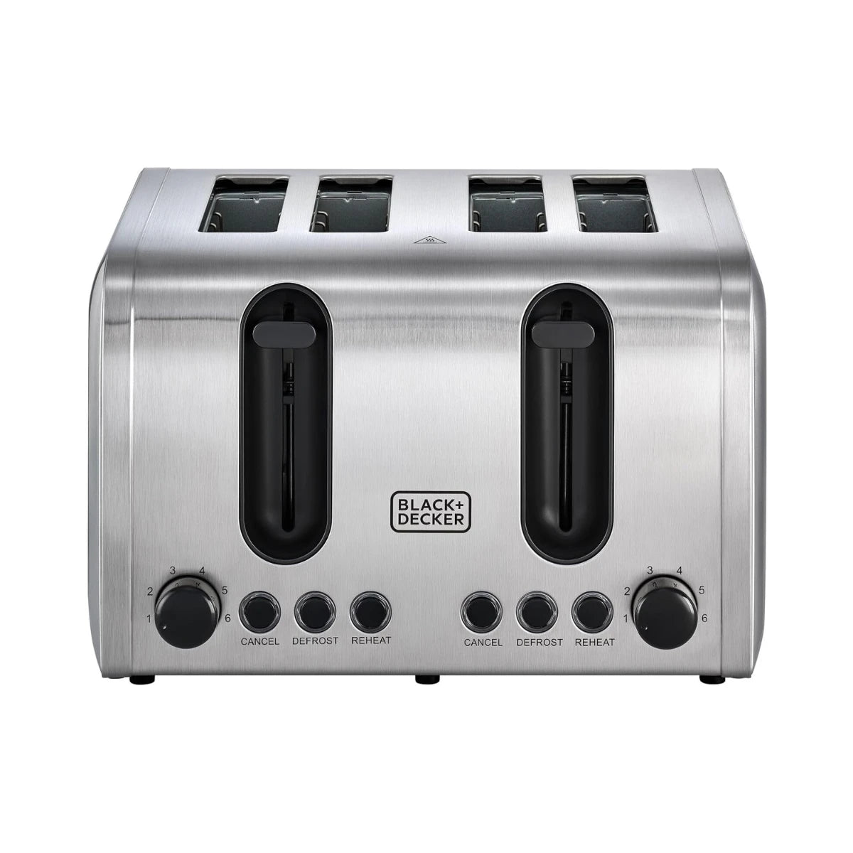 Black & Decker 2100W 4 Slice Stainless Steel Parallel Slot Toaster ET444-B5