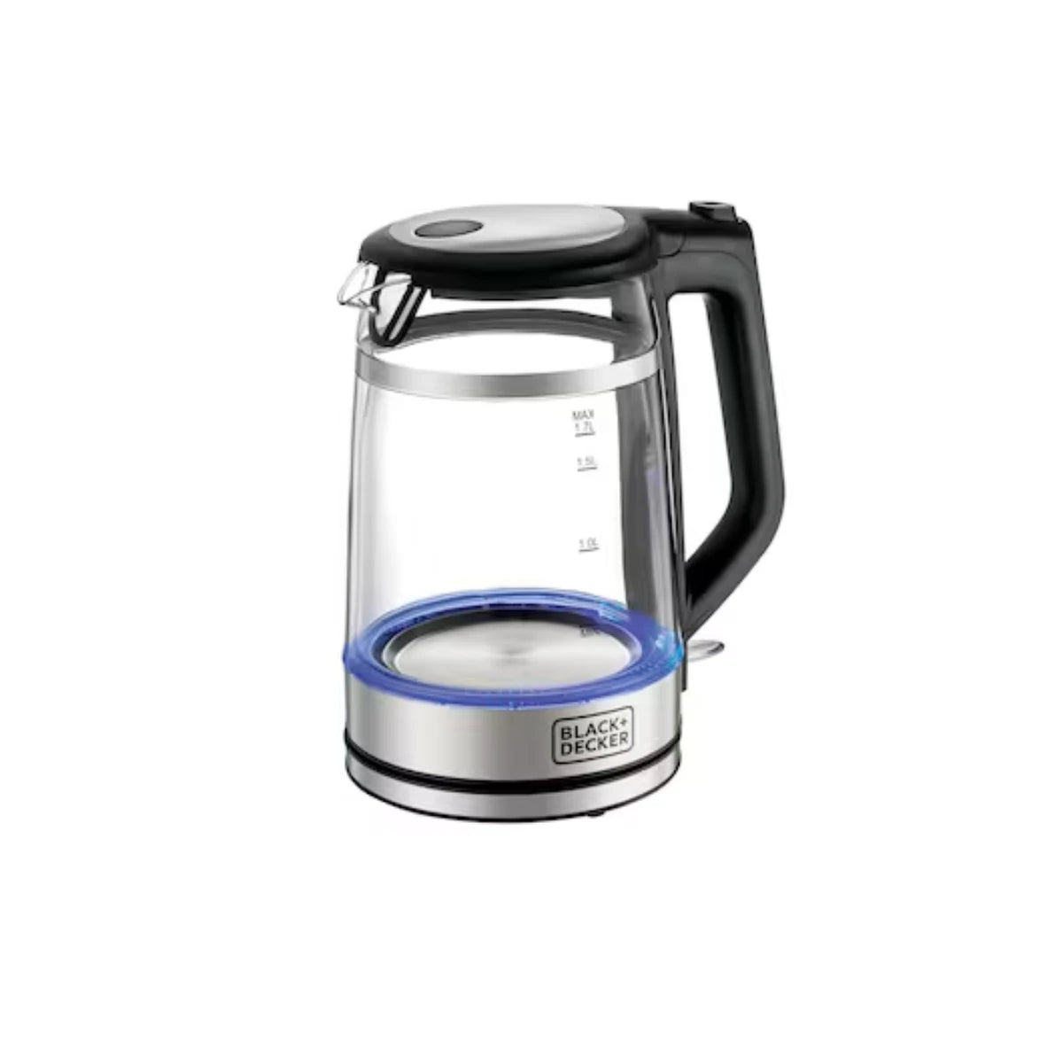 Black & Decker 2200W Double Wall Glass Kettle - 1.7L