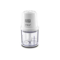 Black & Decker 300W 2-Speed Food Chopper - White