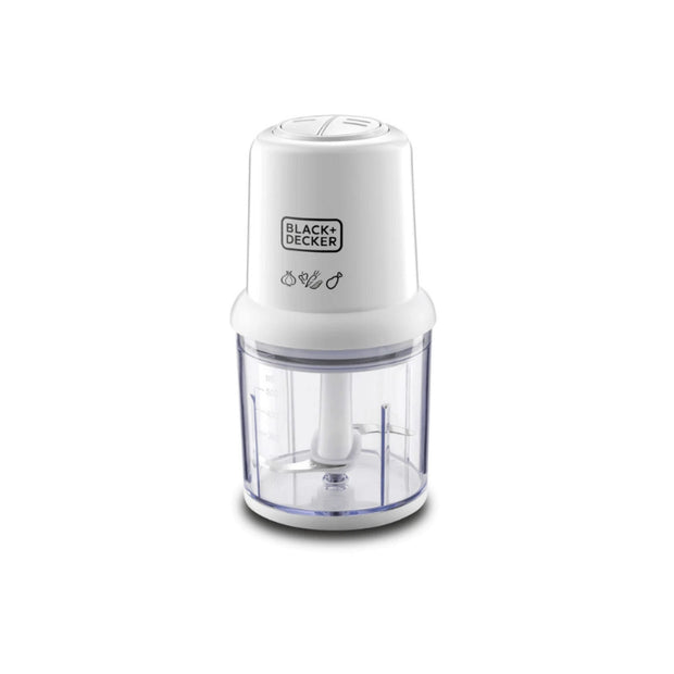 Black & Decker 300W 2-Speed Food Chopper - White