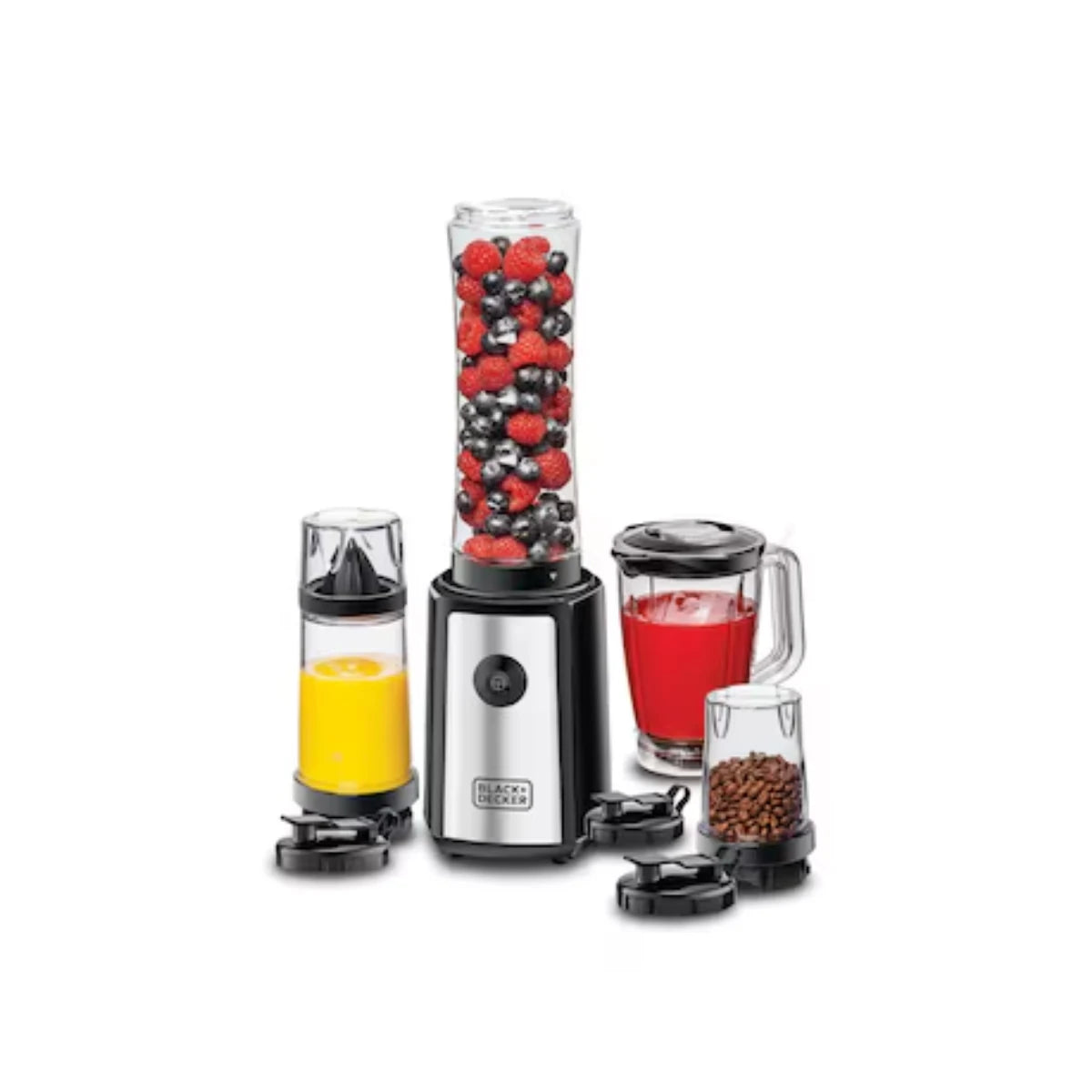 Black & Decker 300W Sports Blender with Citrus Juicer & Grinder