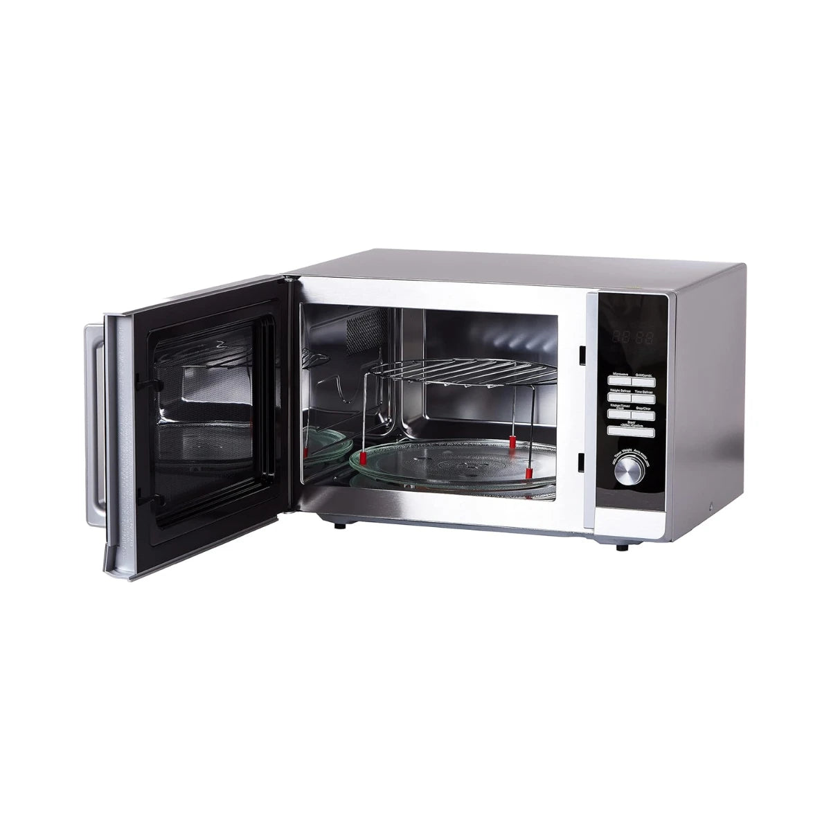 Black & Decker 30L Microwave Oven With Grill - Mirror Finish