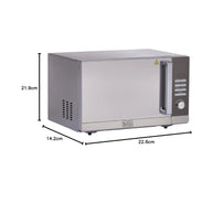 Black & Decker 30L Microwave Oven With Grill - Mirror Finish