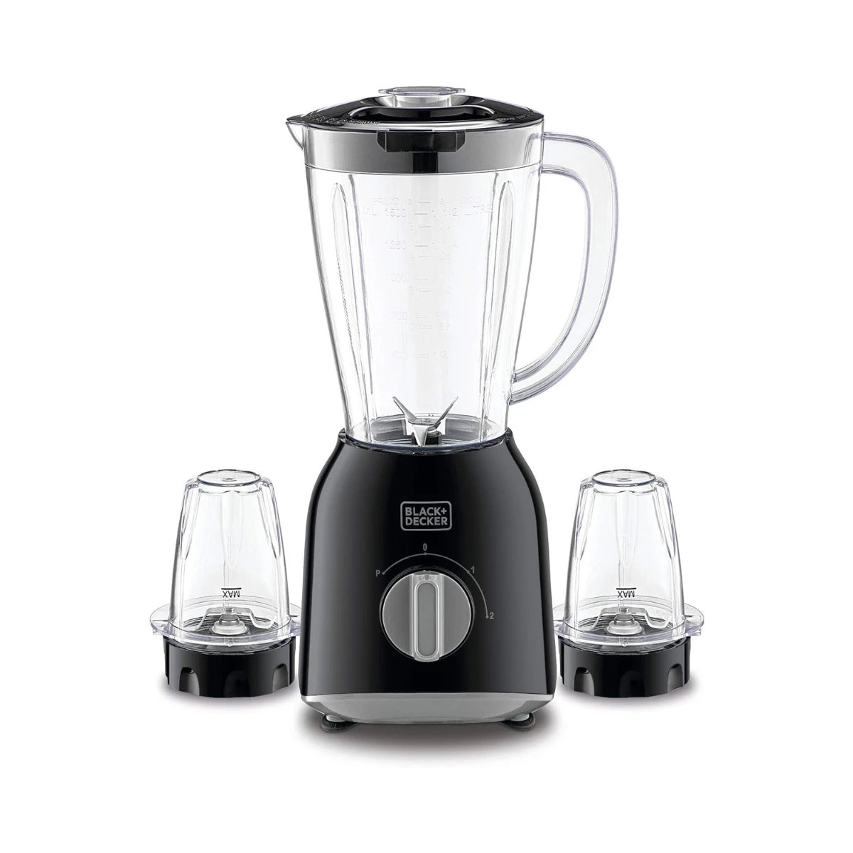 Black & Decker 400W 1.5L Blender with 2 Grinder Mills
