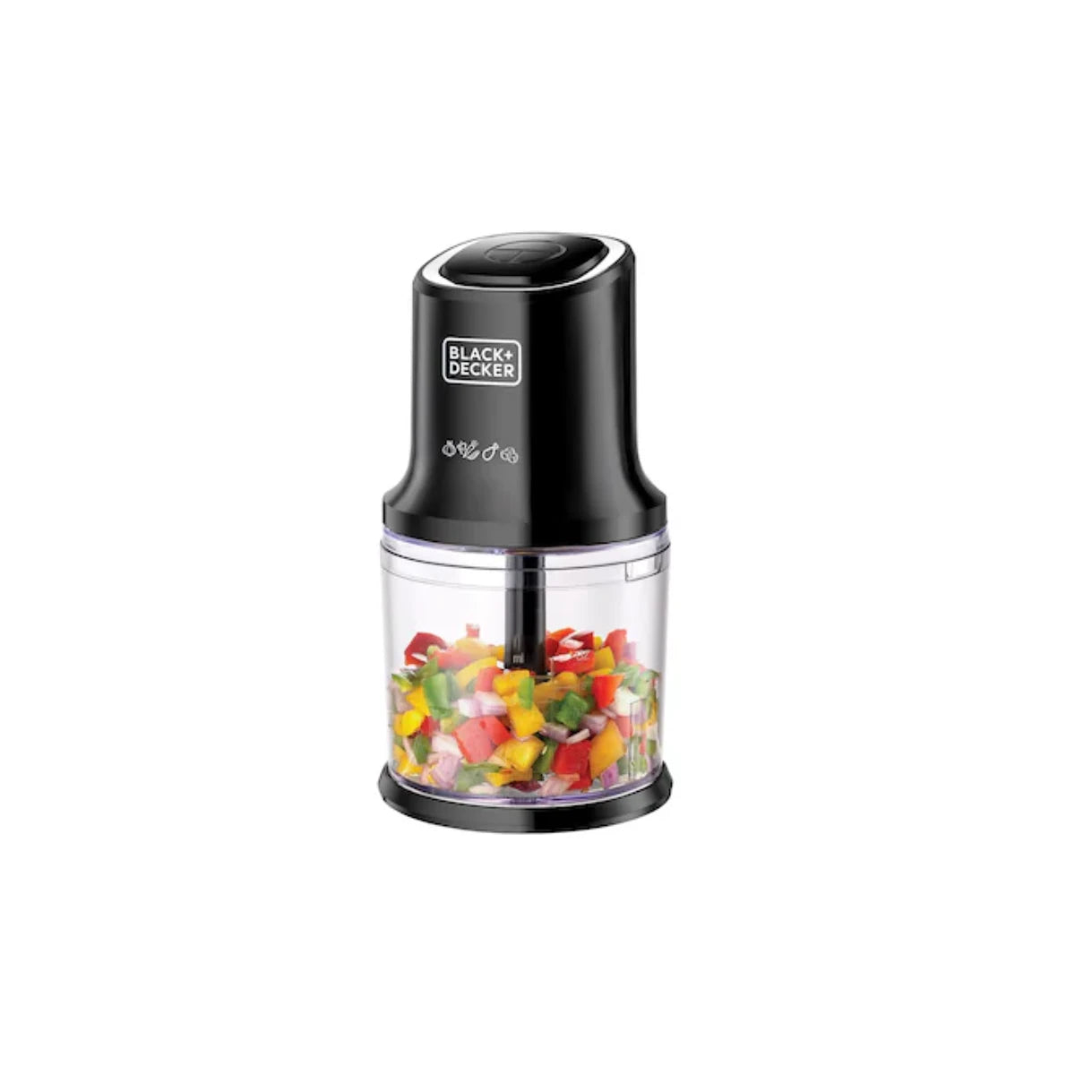 Black & Decker 500W 4 Blade Food Chopper - Black