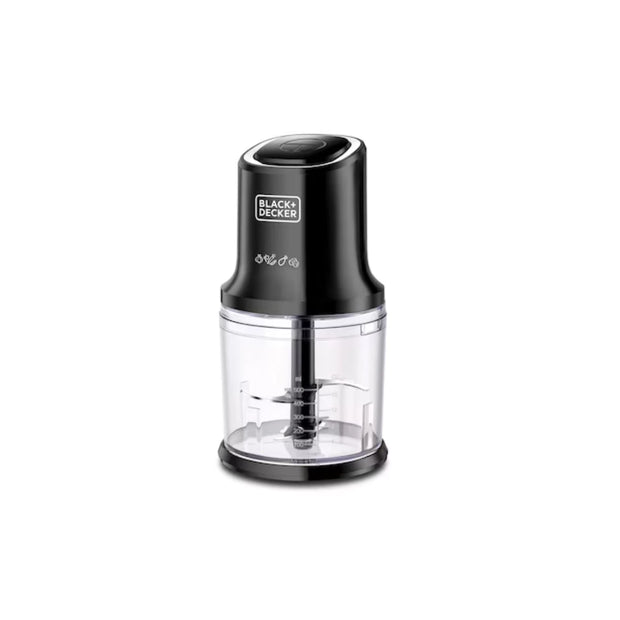 Black & Decker 500W 4 Blade Food Chopper - Black