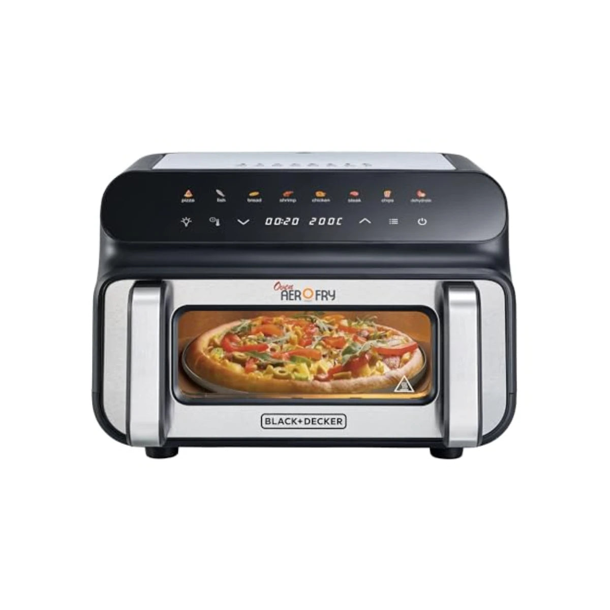 Black & Decker 5 in 1 Pizza Grill Aerofry Oven - 10.5L PGAF105-B5