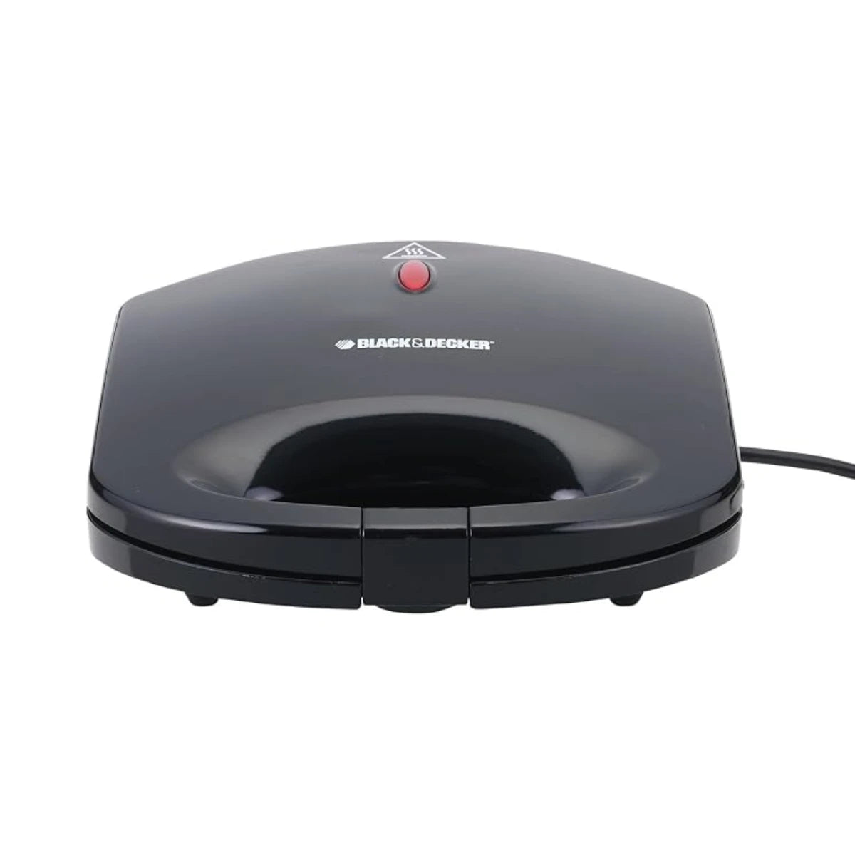 Black & Decker 600W 2 Slice Fixed Plate Sandwich Maker