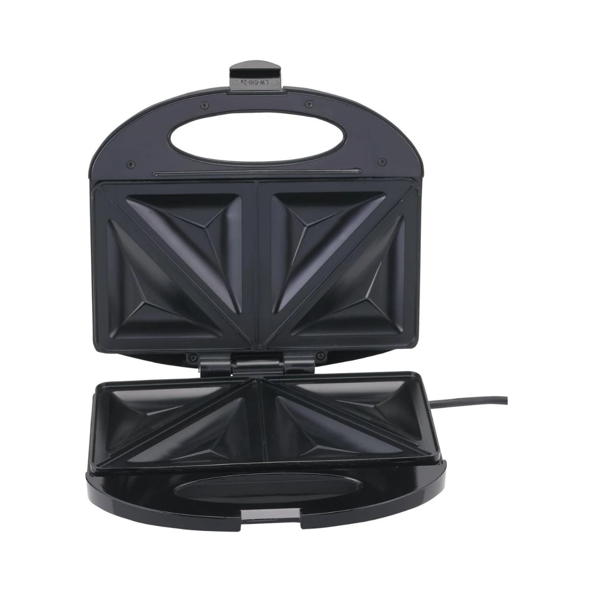 Black & Decker 600W 2 Slice Fixed Plate Sandwich Maker