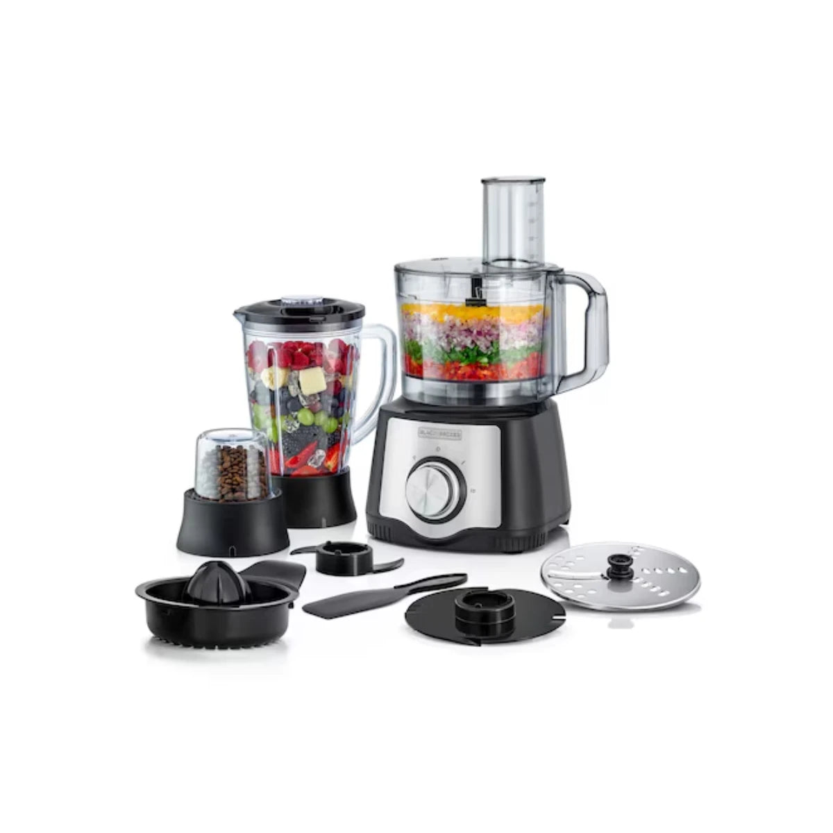 Black & Decker 600W Food Processor With 29 Functions