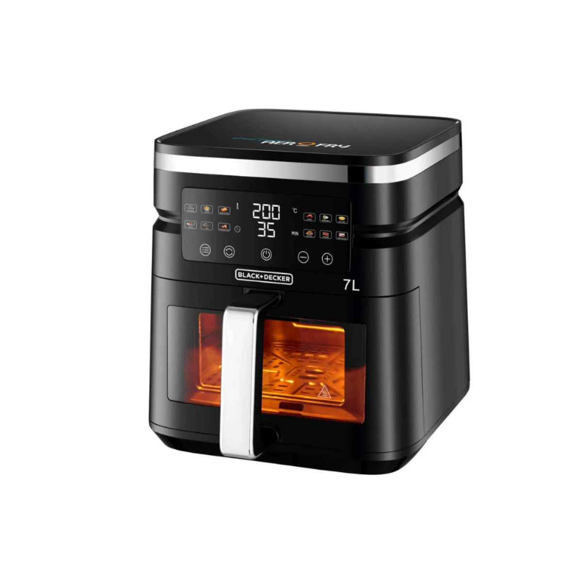 Black & Decker 7.0L Digital Aerofryer with Window
